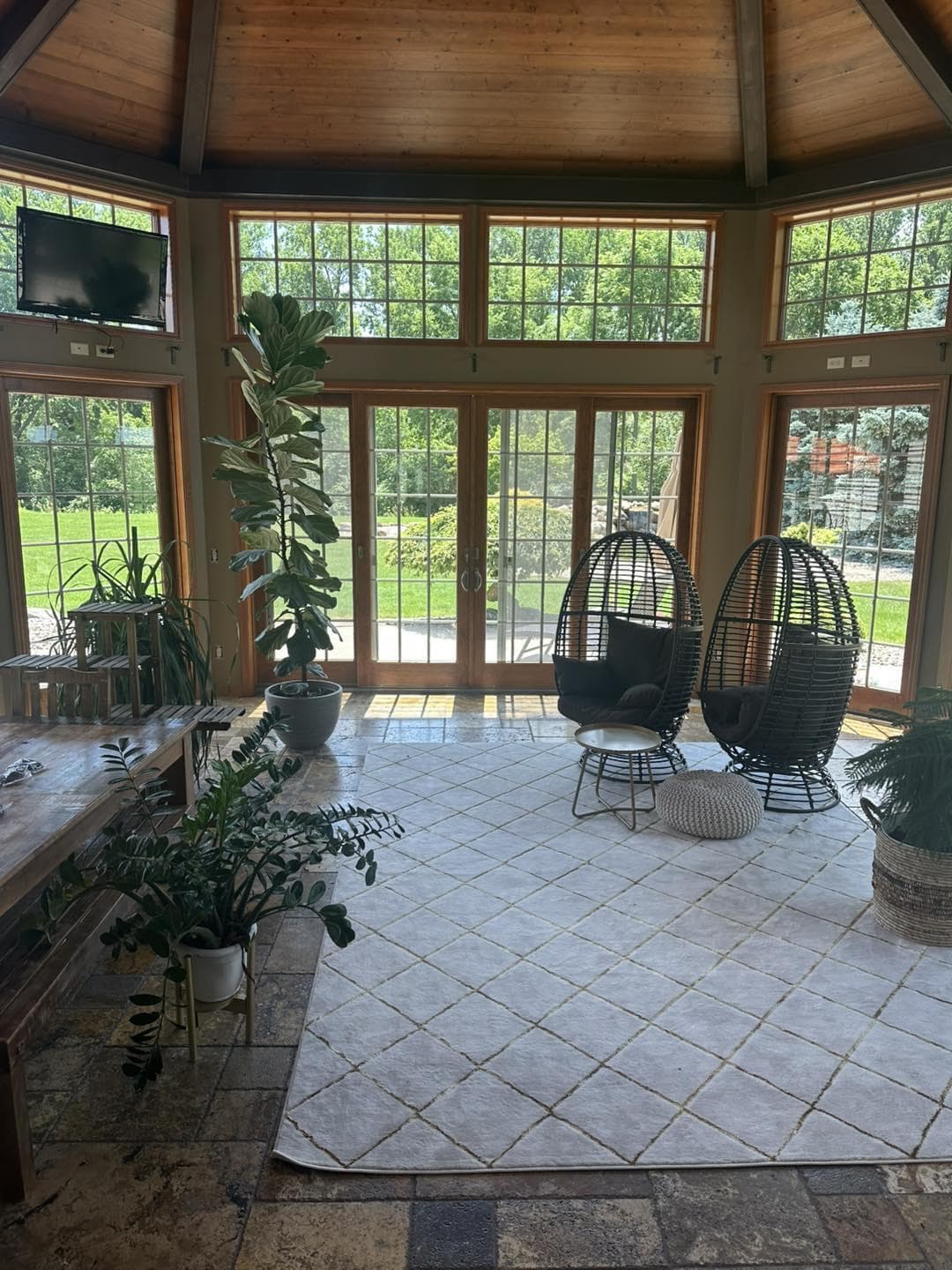 Freshly painted interior project