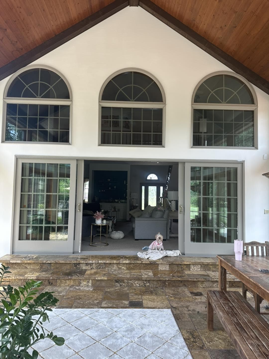 Exterior deck and trim project