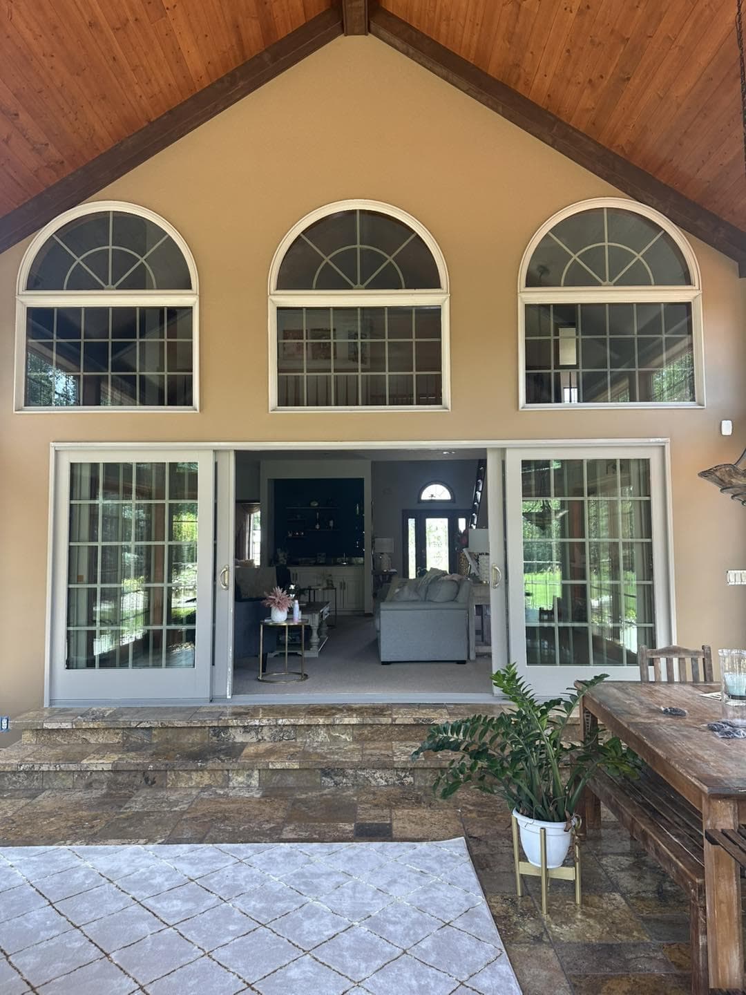 Exterior deck and trim project