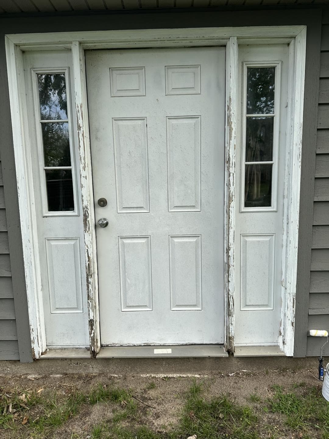 Exterior deck and trim project
