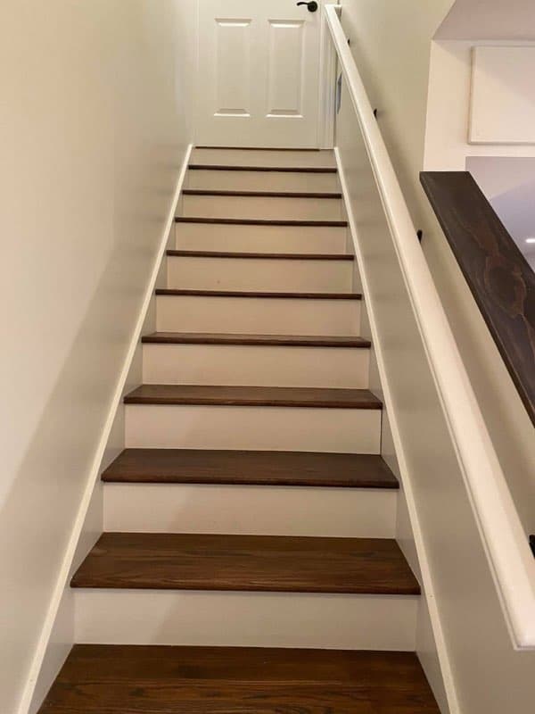Freshly painted interior project